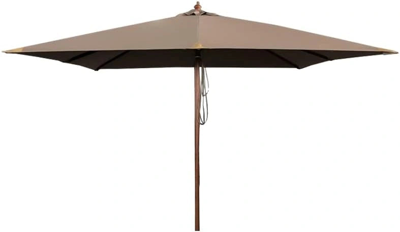 Parasol Carré Gris Taupe 3x3 m pour Jardin - Modèle Pegasia