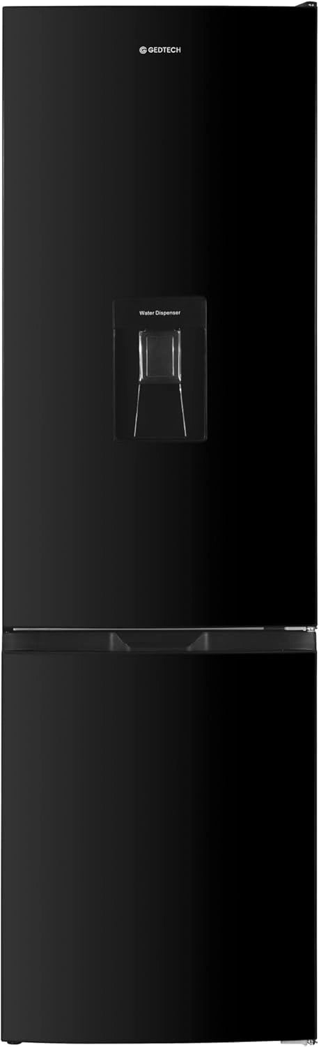Réfrigérateur Combiné GEDTECH Noir 262L - Congélateur Bas - Classe Énergétique E