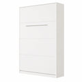 Lit Vertical Rabattable 140x200 cm Blanc