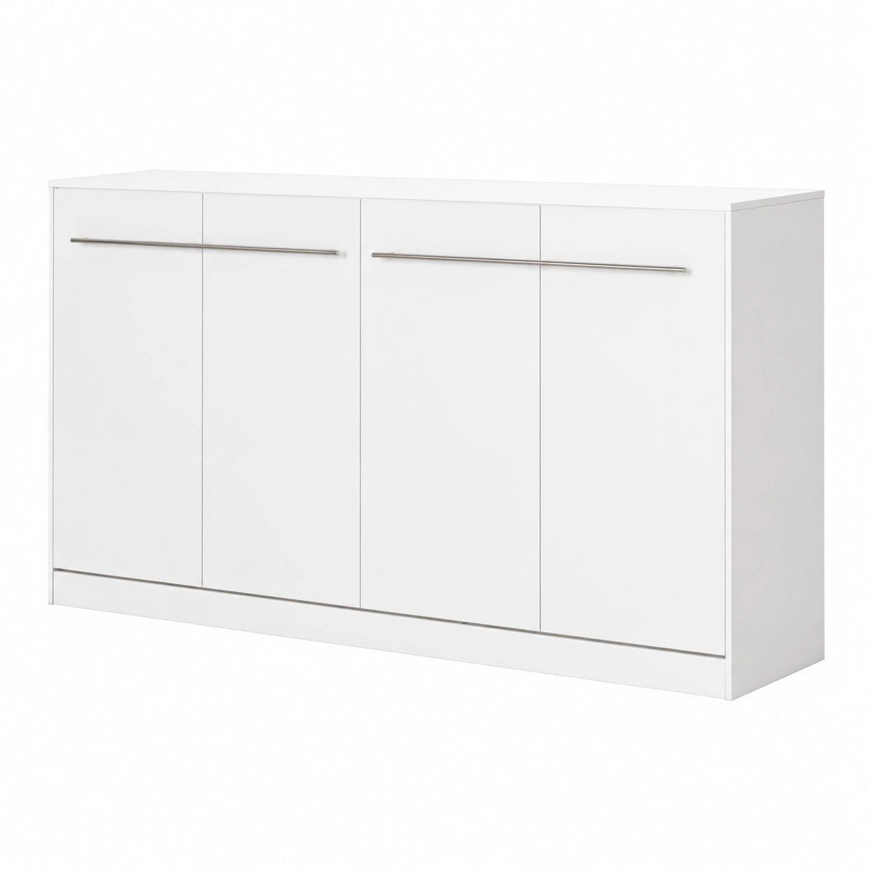 Lit Escamotable Horizontal 90x200cm Blanc