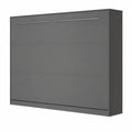Lit Escamotable Horizontal 140x200cm Anthracite
