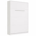 Lit Escamotable Vertical 140x200cm Blanc Brillant