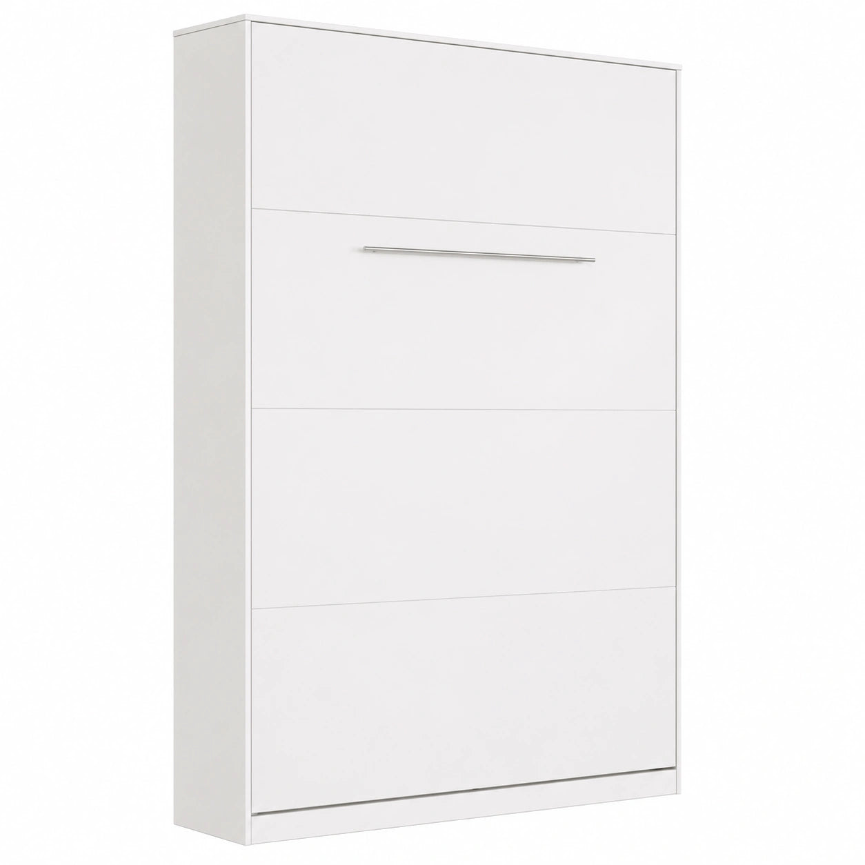 Lit Escamotable Vertical 140x200cm Blanc Brillant