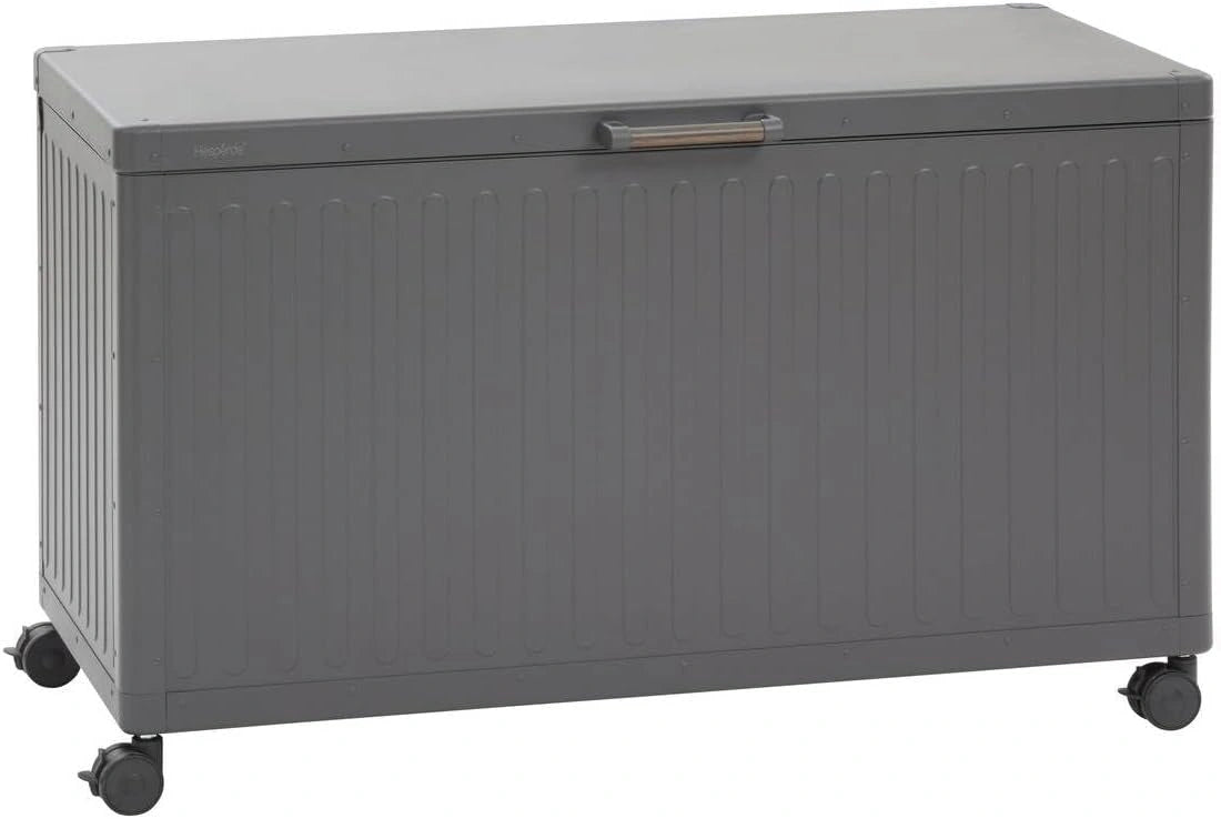 Coffre de Rangement Edenio Graphite S 130x60,4x78 cm en Aluminium - Hespéride