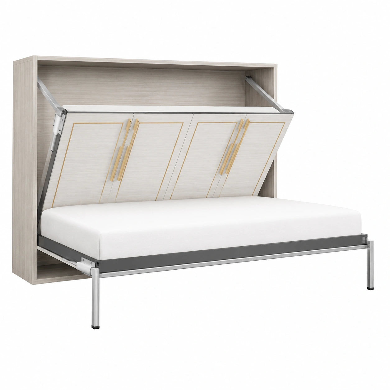 Kit de Mécanisme Mural à Ressort, Charge 250 kg, Support Lit Horizontal