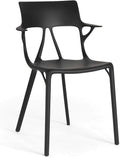 Lot de 2 chaises noires A.I. de Kartell