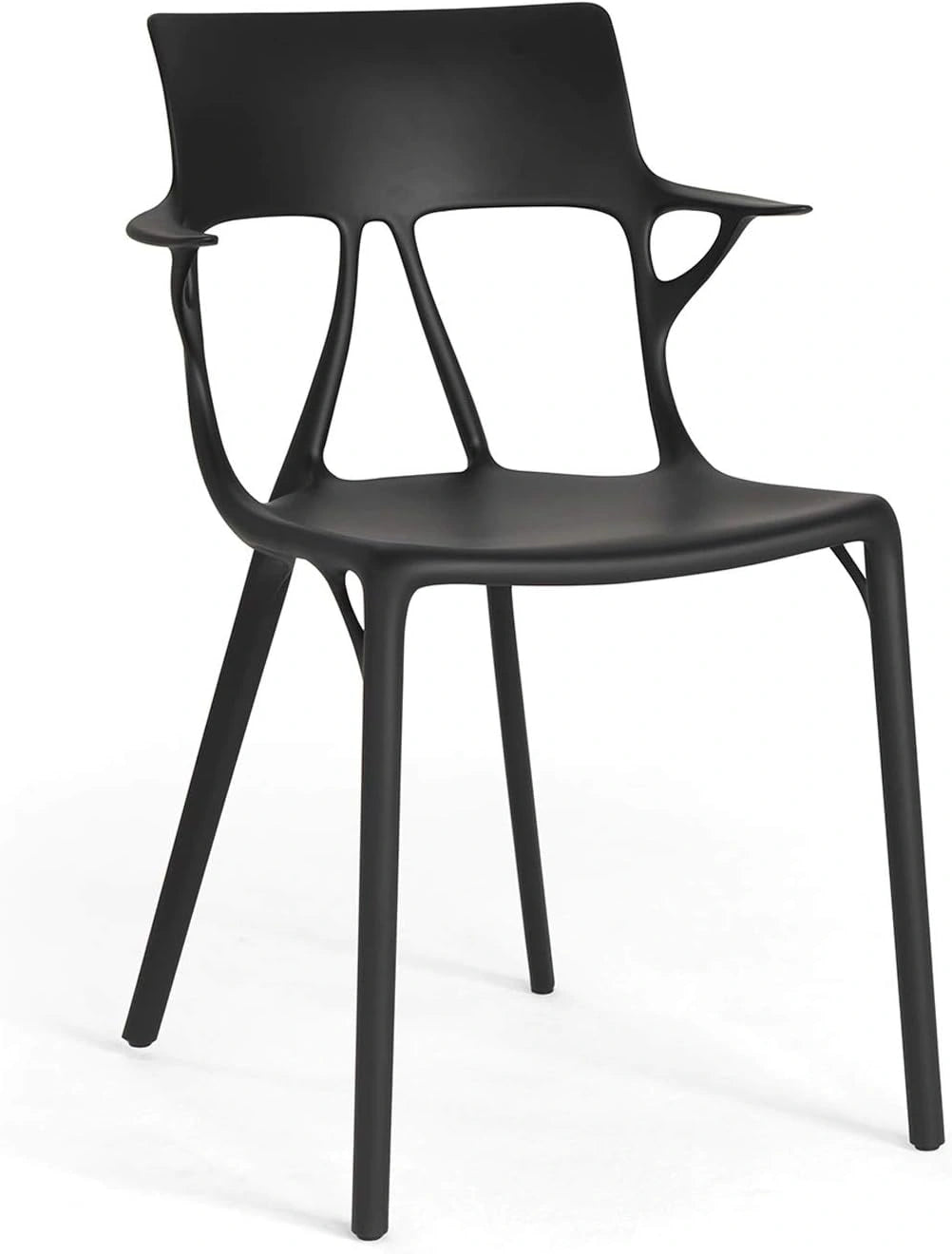 Lot de 2 chaises noires A.I. de Kartell