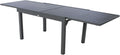 Table de Jardin Extensible Piazza 10 Personnes - 135/270 cm - Graphite Noir