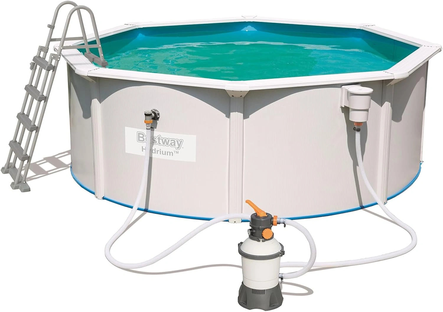 Piscine Hydrium 360 x 120 cm avec Filtre à Sable et Accessoires Complet