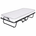 Lit pliant avec matelas en mousse à mémoire