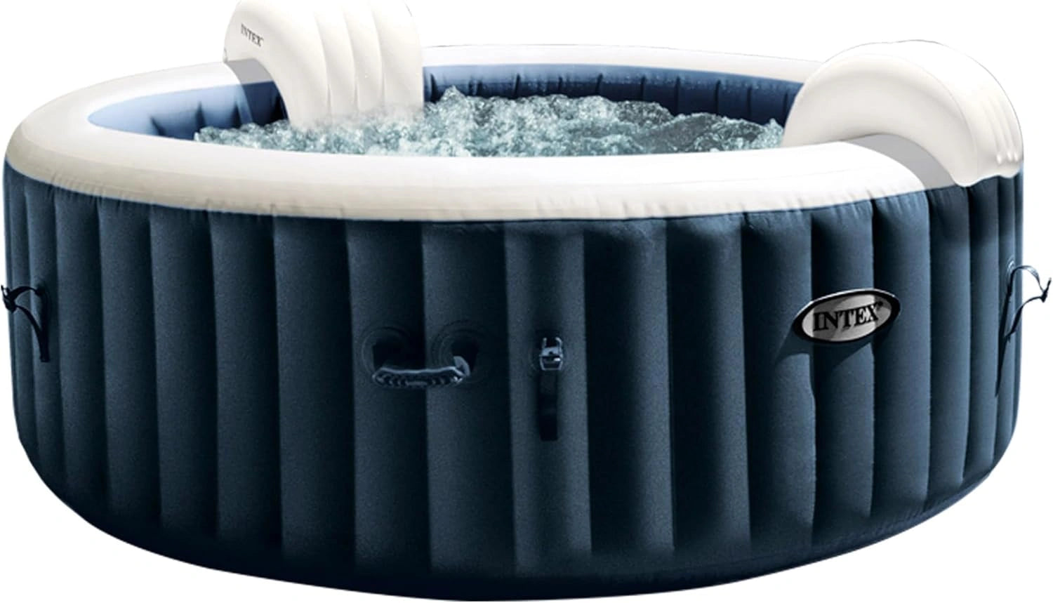 Spa Gonflable Intex Pure Spa Bleu Marine pour 4 Personnes