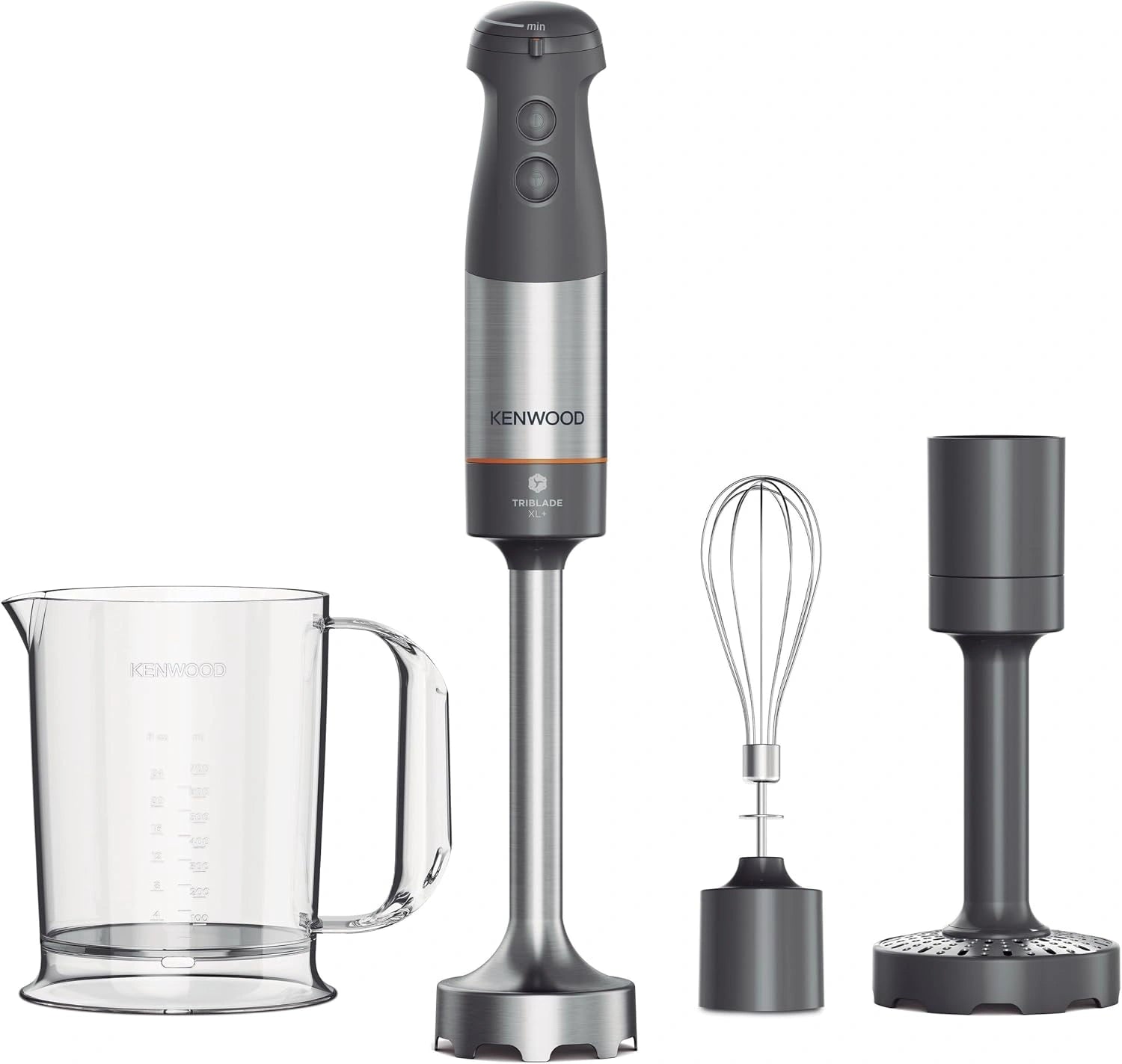 Mixeur Plongeant Kenwood 1000W, Accessoires Complet, Système Triblade