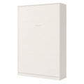 Armoire lit escamotable 140x200 cm blanc